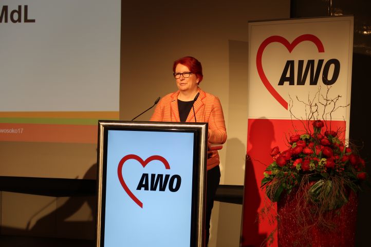 Britta Altenkamp, MdL Vorsitzende des AWO Bezirksverbandes Niederrhein e.V. und Vorsitzende der AWO Landesarbeitsgemeinschaft NRW