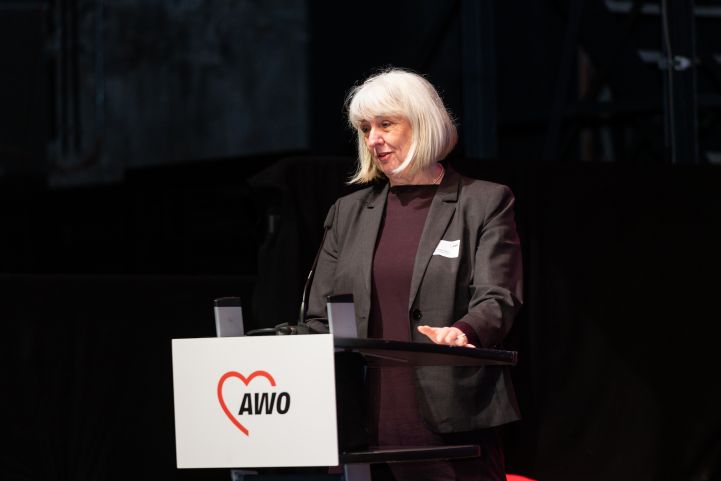 AWO Neujahrsempfang 2023: WO Bundesvorstandsvorsitzende Brigitte Döcker