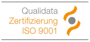 Logo Qualidata Zertifizierung ISO 9001