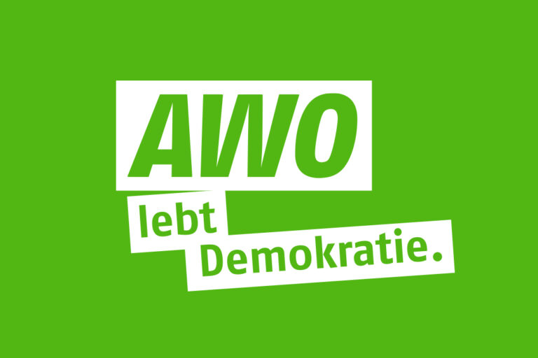 Kampagnen-Visual "AWO lebt Demokratie"