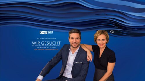 Werbeanzeige für "Die ARD Mitmachaktion."