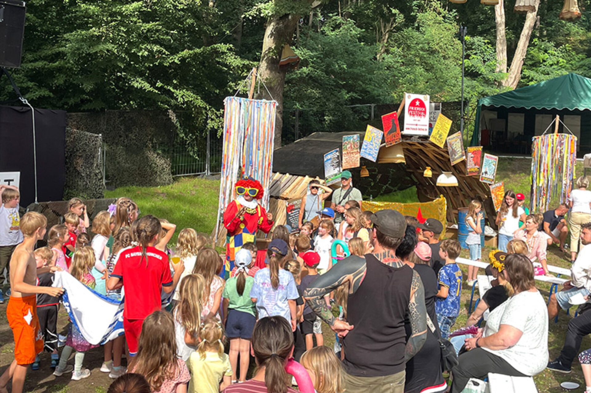 Bunter Wochentag der AWO vorm Frierock Festival