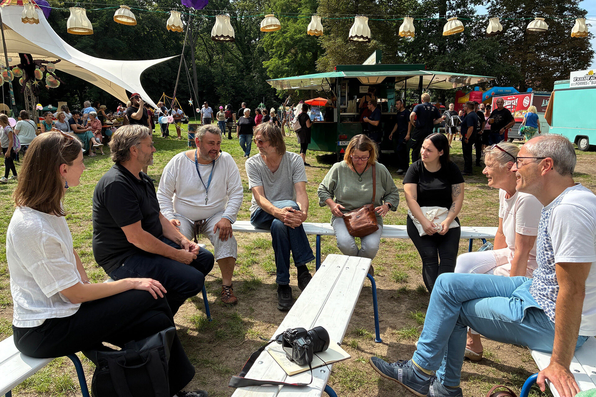 Bunter Wochentag der AWO vorm Frierock Festival