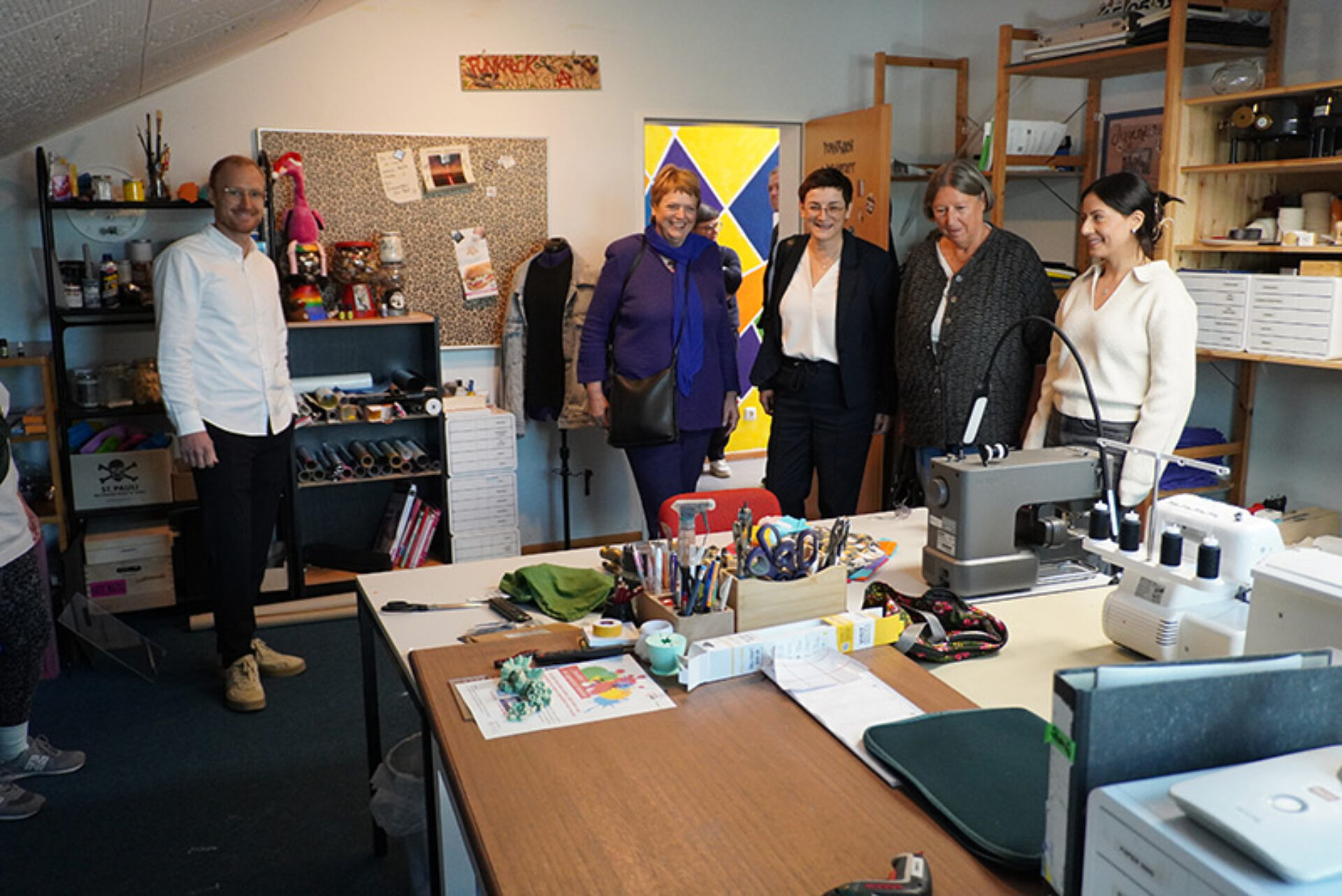 AWO-Präsidentin Kathrin Sonnenholzner zu Besuch bei der AWO Hamburg im Rahmen der Sommertour 2025