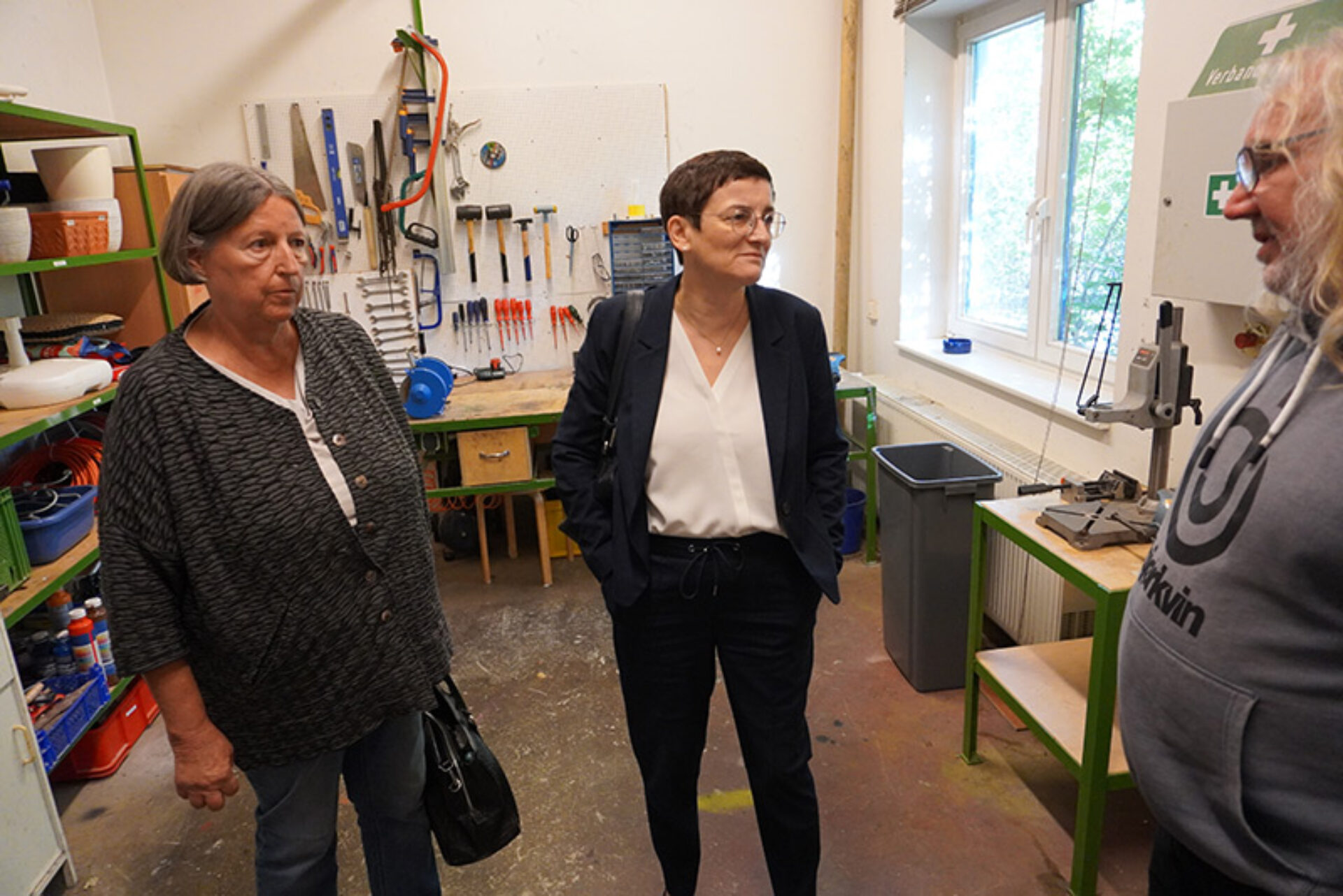 AWO-Präsidentin Kathrin Sonnenholzner zu Besuch bei der AWO Hamburg im Rahmen der Sommertour 2025