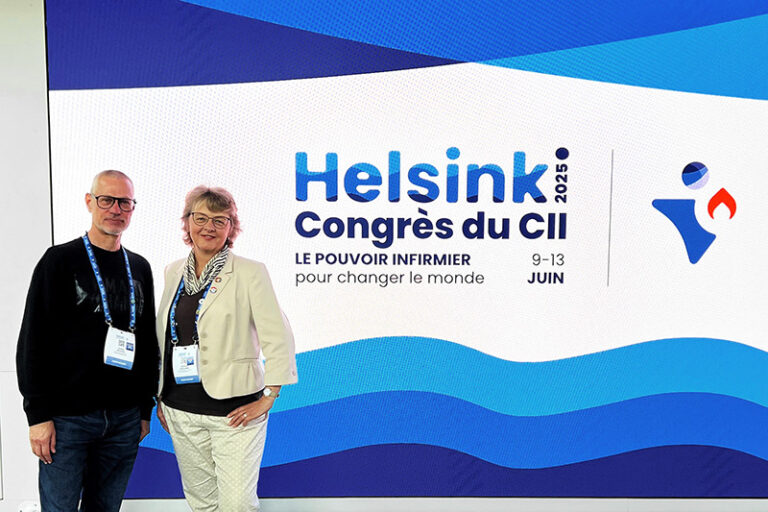 AWO Bundesverband beim ICN Congress "Nursing Power to change the World" in Helsinki, 9. bis 13. Juni 2025