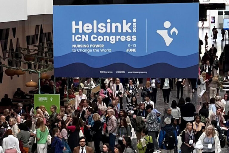 AWO Bundesverband beim ICN Congress "Nursing Power to change the World" in Helsinki, 9. bis 13. Juni 2025