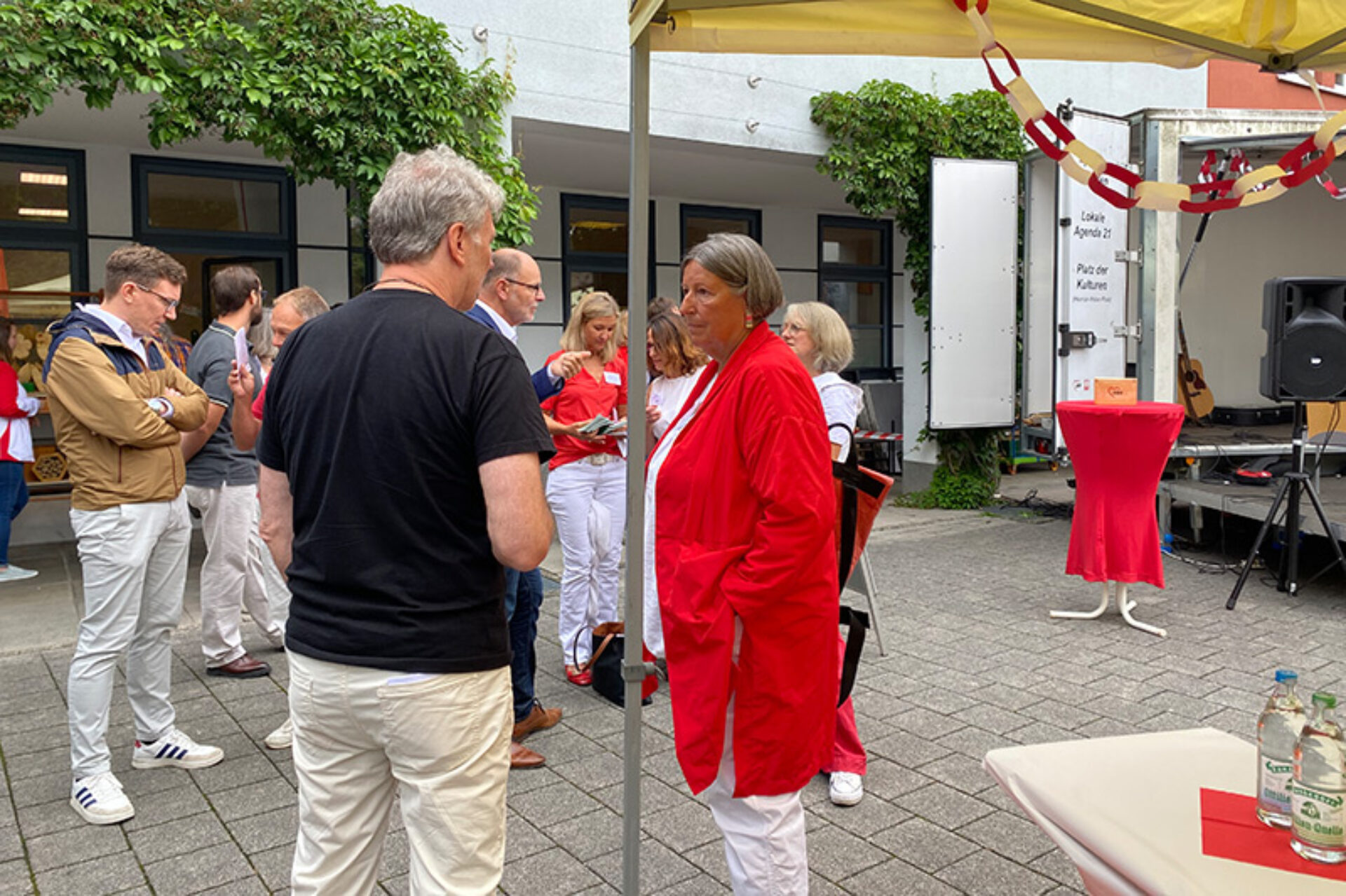 AWO-Präsidentin Kathrin Sonnenholzner beim Rot-Weißen Frühstück des AWO Kreisverbands Konstanz in Singen