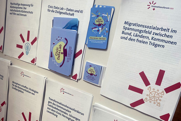 Materialien zur Migrationssozialarbeit beim Innovationsforum 2025