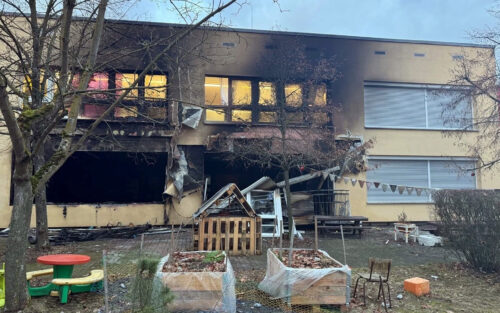 Brandanschlag auf AWO-Kita in Wittenberg