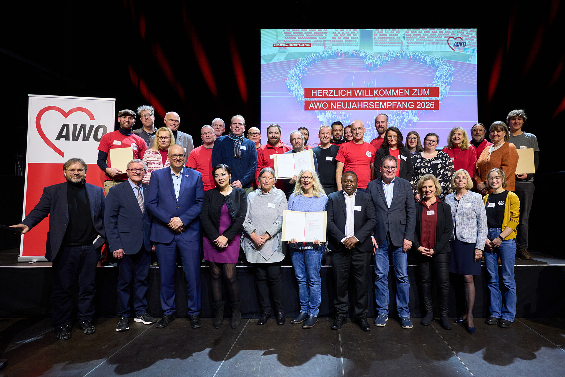AWO-Neujahrsempfang 2026 mit Ehrung der Lotte-Lemke-Engagementpreis-Gewinnerprojekte