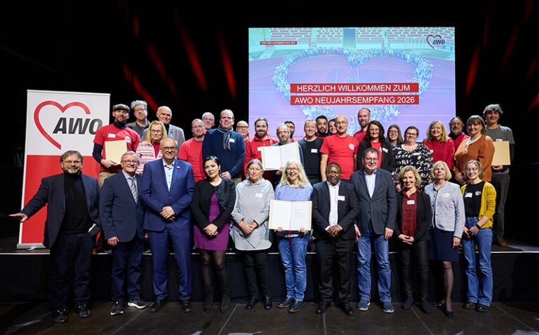 AWO-Neujahrsempfang 2026 mit Ehrung der Lotte-Lemke-Engagementpreis-Gewinnerprojekte