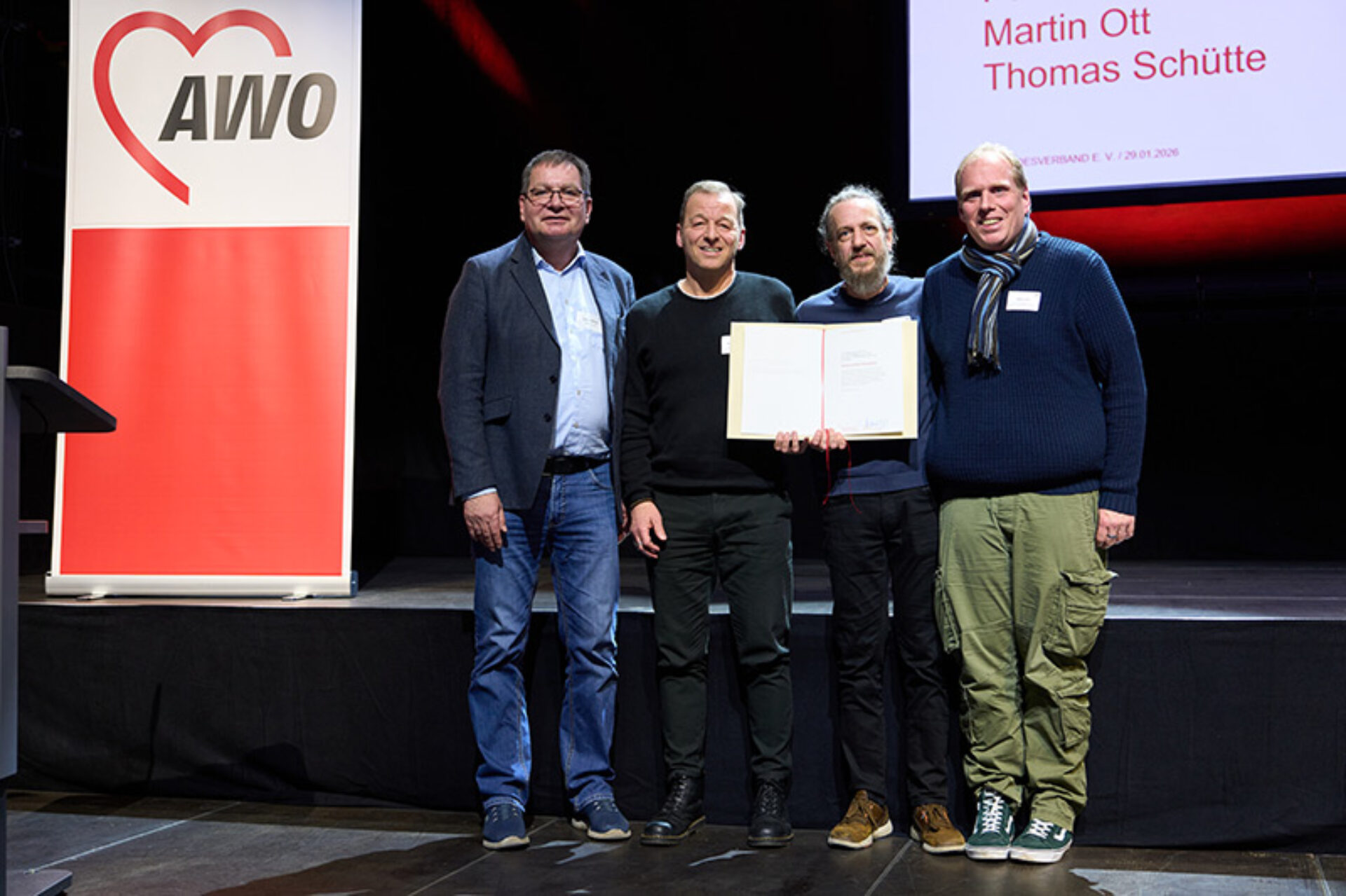 AWO-Neujahrsempfang 2026 mit Ehrung der Lotte-Lemke-Engagementpreis-Gewinnerprojekte