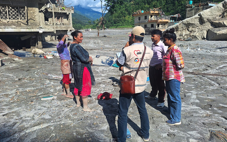 Flutkatastrophe in Nepal - AWO International vor Ort