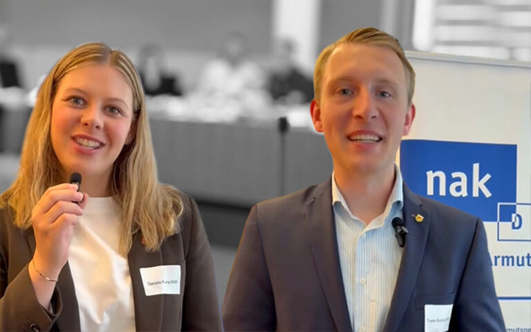 Bundestagsabgeordnete Daniela Rump und Truels Reichardt