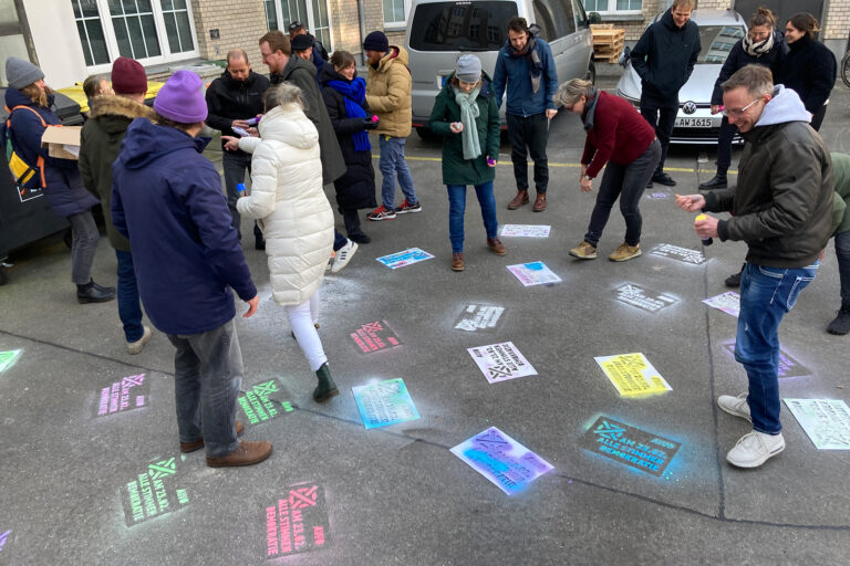 Aktionstag "Am 23.02. alle Stimmen Demokratie"