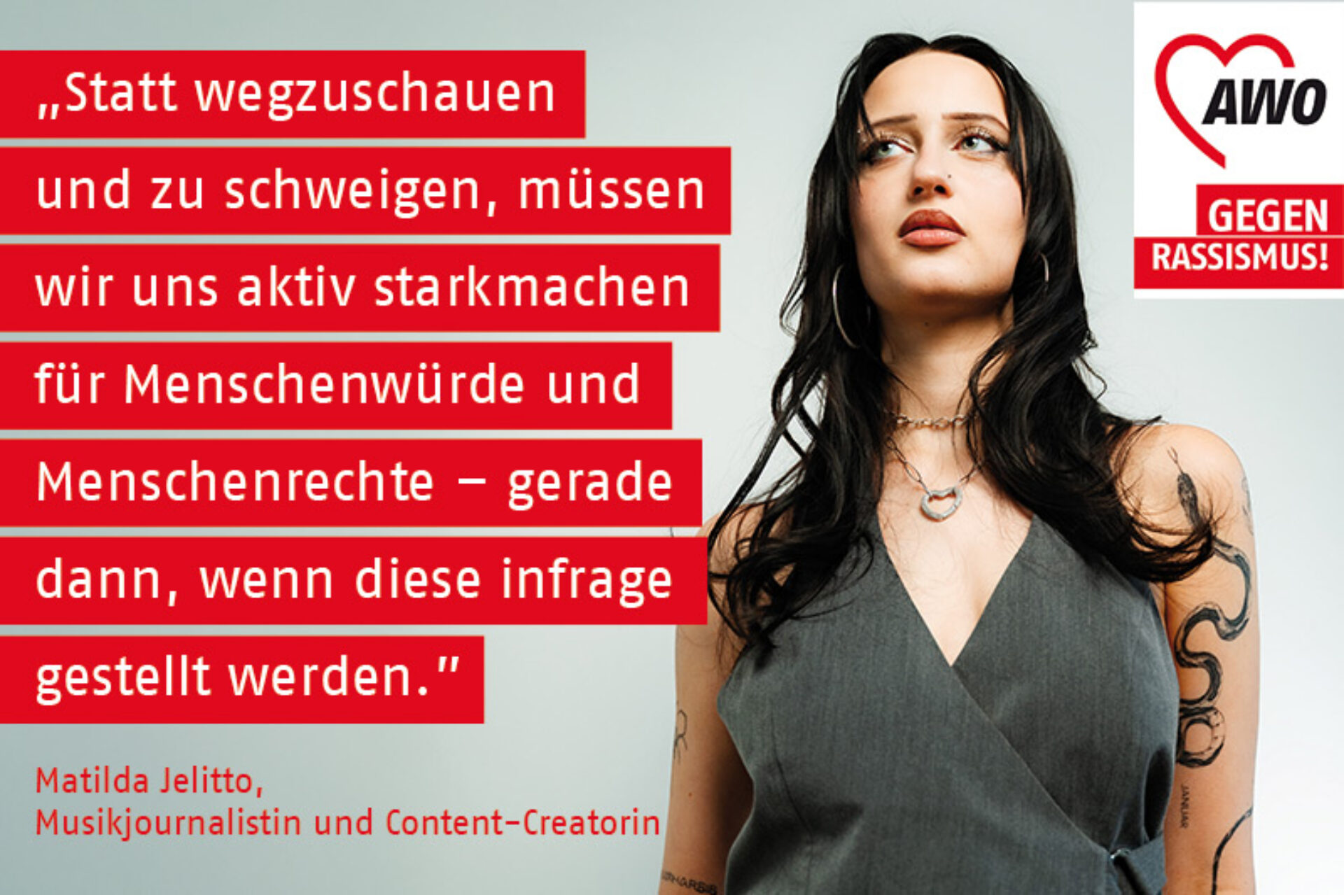 Statement AWO gegen Rassismus