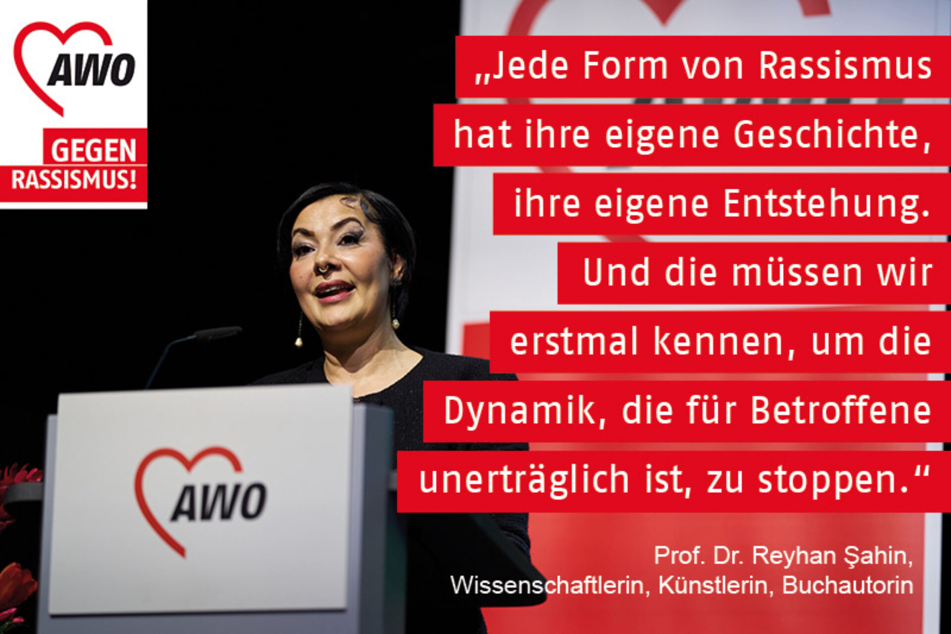 Statement AWO gegen Rassismus