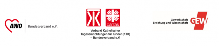 Logos AWO Bundesverband, KTK und GEW