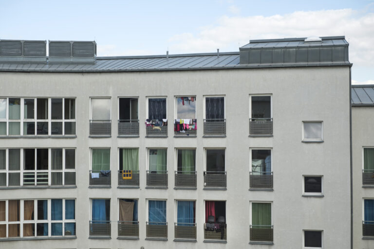 Fassade eines Mietshauses