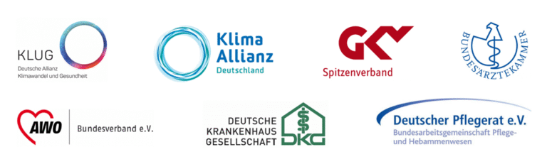 Hitzeaktioinstag Logos der Verbände