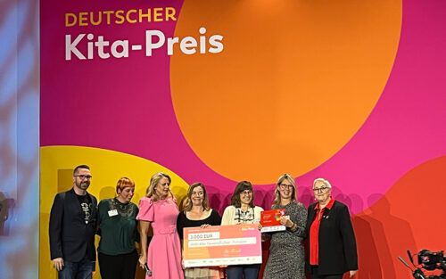 Deutscher Kita-Preis: AWO-Kita gewinnt DGB-Zusatzpreis