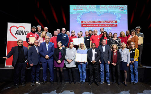 Lotte-Lemke-Engagementpreis-Verleihung beim AWO Neujahrsempfang 2026