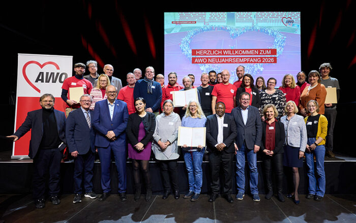 Lotte-Lemke-Engagementpreis-Verleihung beim AWO Neujahrsempfang 2026