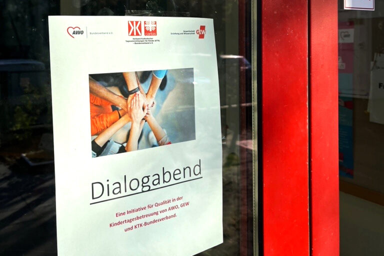 Bündnis für Kita-Qualität Dialog-Abend