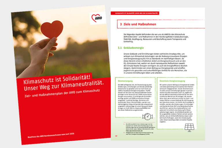 AWO Maßnahmenplan Klimaschutz