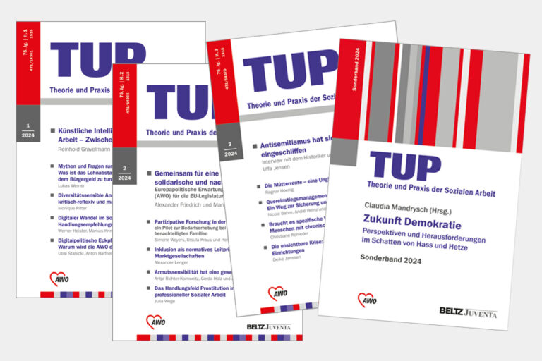 Cover verschiedener TUP-Ausgaben