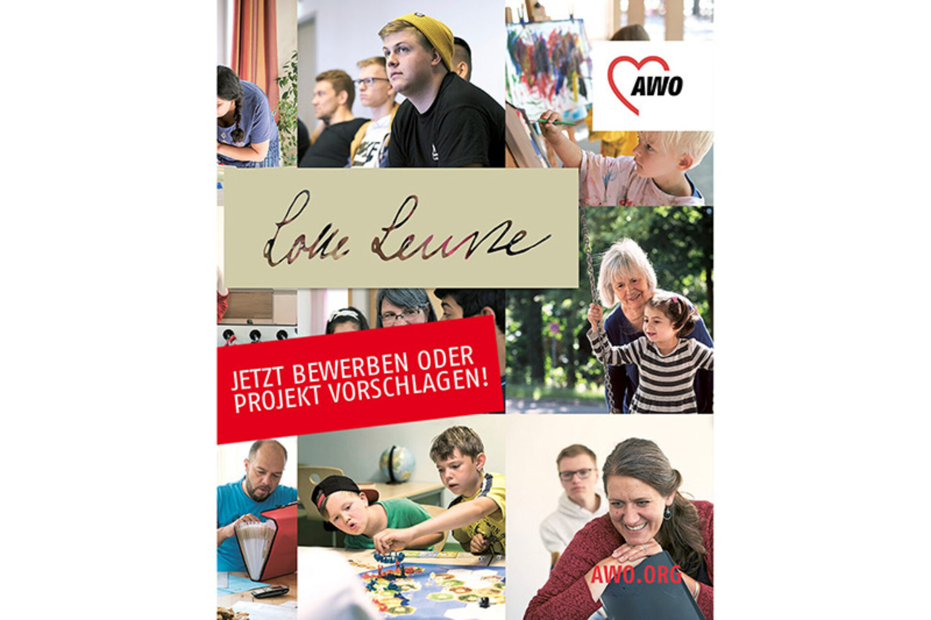 Grafik Lotte-Lemke-Engagement-Preis: Jetzt bewerben oder Projekt vorschlagen!