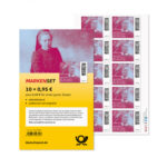 Wohlfahrtsmarken 2026: Marken-Set Agnes Karll (10 x 95 Cent + 40 Cent)