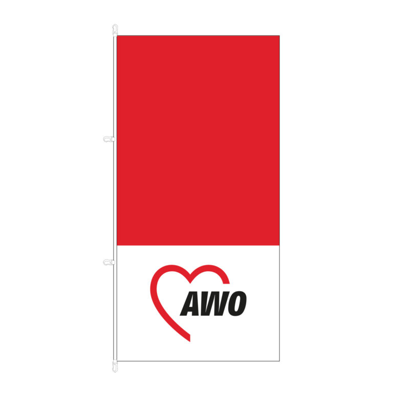 AWO-Flagge 150 x 300 cm