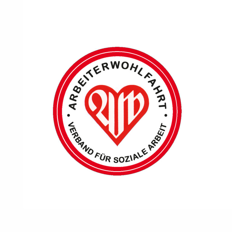 Retro-Pin mit historischem AWO-Logo