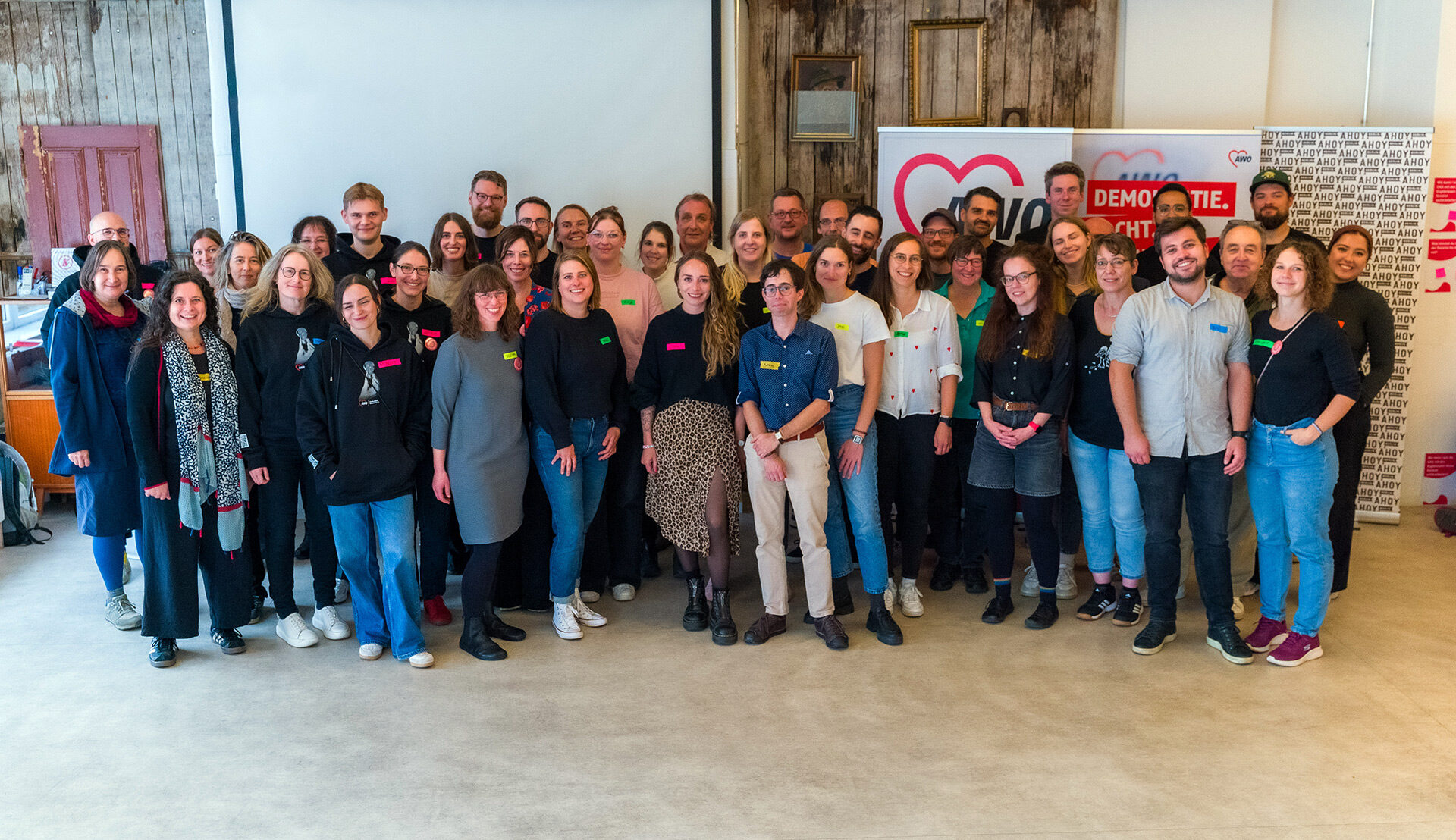 Teilnehmende des AWO DNA Barcamps