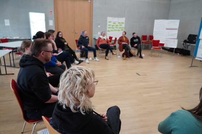 Modul im Forum des Herbert-Wehner-Haus in Dresden