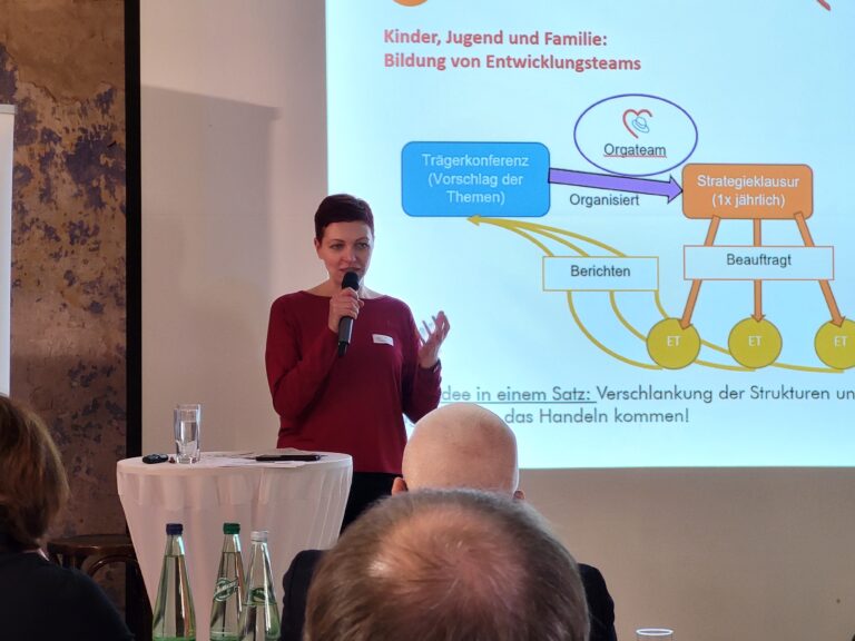Entwicklung neuer Formate wie Fachkonferenz und Entwicklungsteam